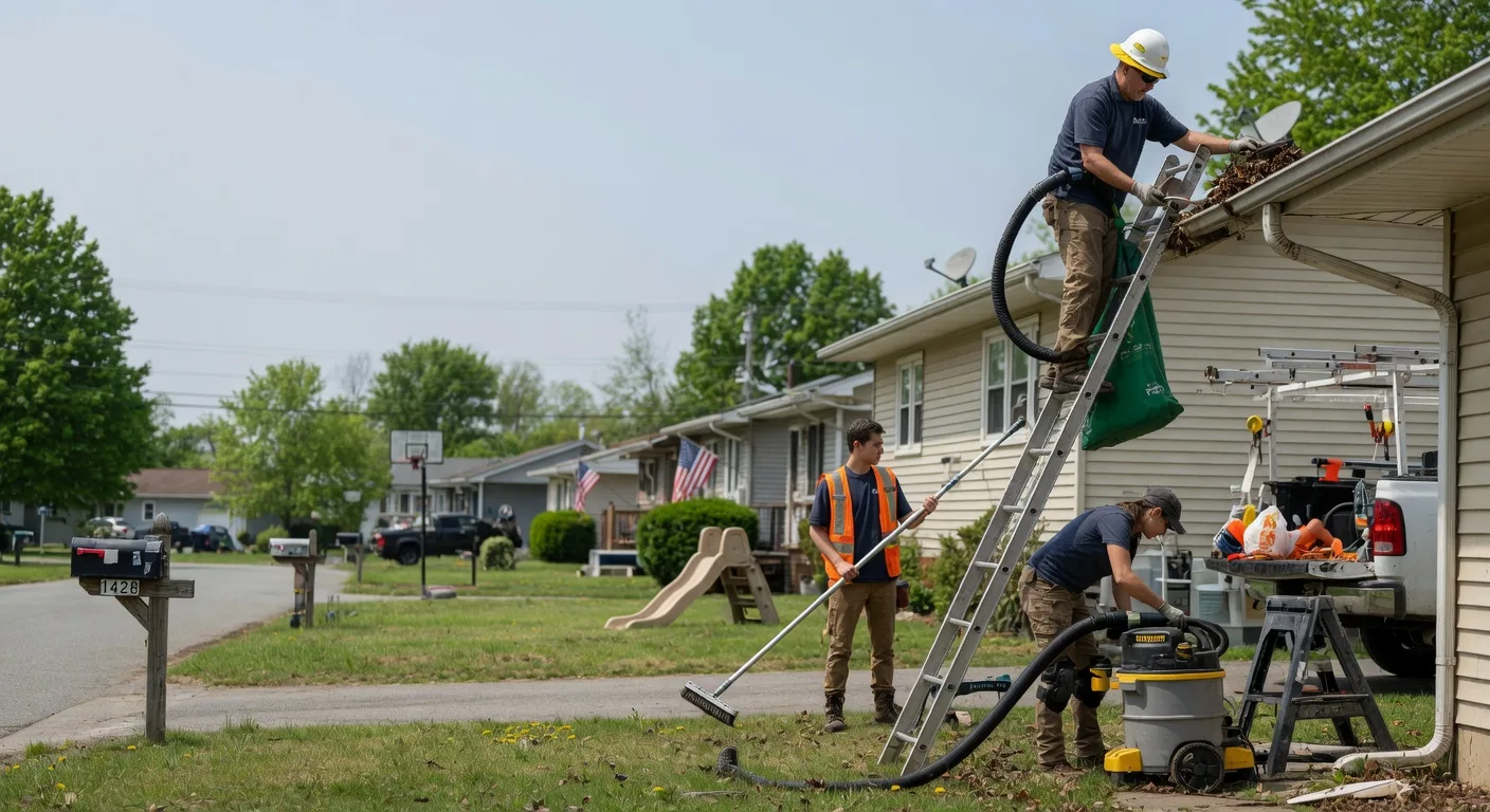 Gutter Installation in Hurricane Mills, TN near me